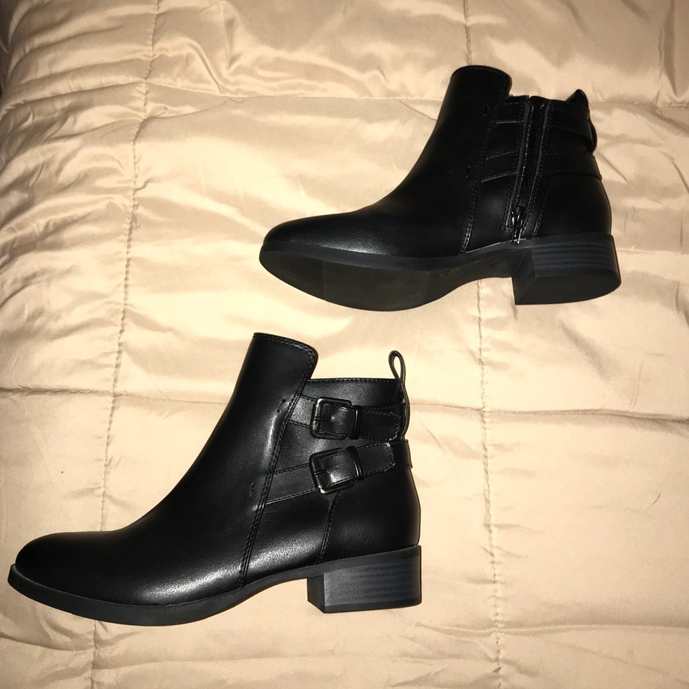 Black booties